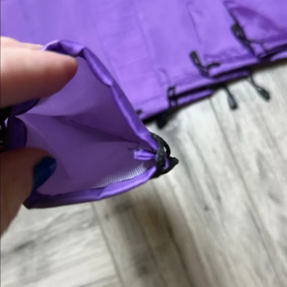 Purple Glasses Drawstring Pouches Set of 10